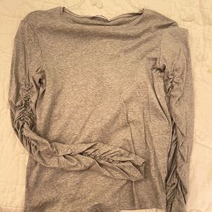 Tibi scrunched long sleeve so flattering